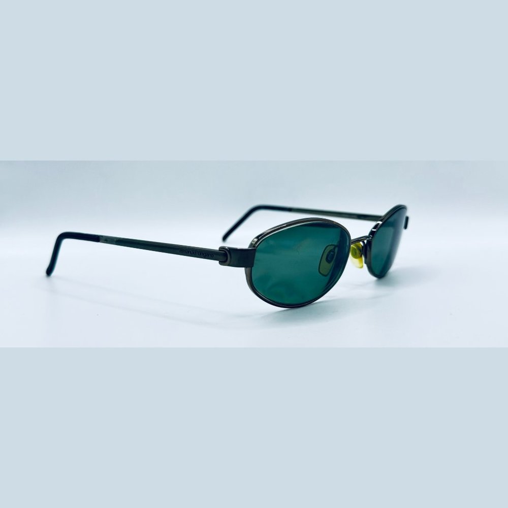 Vintage Emmanuel Ungaro 3020-9007 Bronze Oval Sunglasses Frames Only